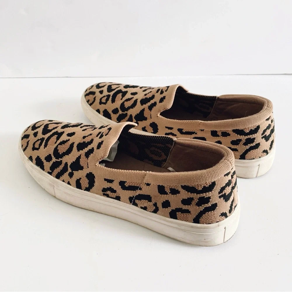 OLD NAVY Leopard Print Slip-On Shoes - Picture 3 of 7